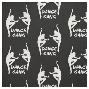 Tecido Dançarino clássico do grupo da dança do disco d