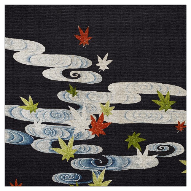 TECIDO DANCE KIMONO,ÁGUA CORRENTE,FOLHAS FALANTES (Modelo)