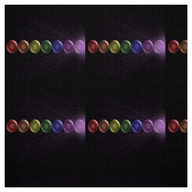 Tecido de 7 Chakra (Modelo)