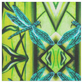 Tecido de Abstrato de Dragonfly