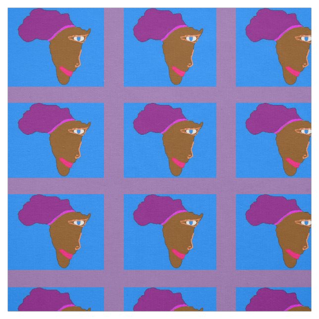 Tecido de África da mãe (Modelo)