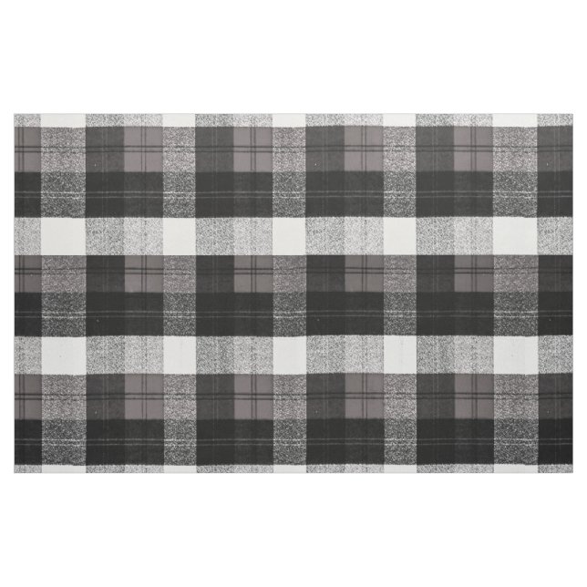 tecido De Algodão Amplo A 56" Xmas Baffalo Xadrez  (Jarda)