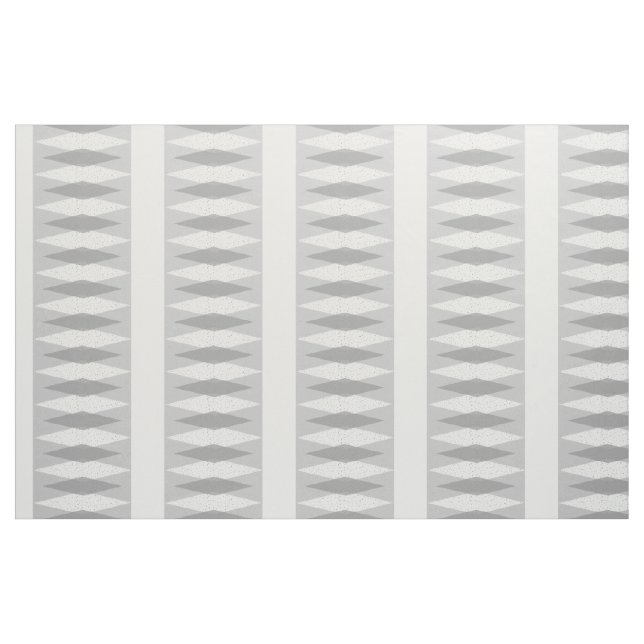 Tecido de algodão cinzento moderno de Argyle do (Fat Quarter)