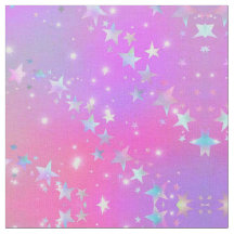 Tecido de Algodão Composto Céu Rosa