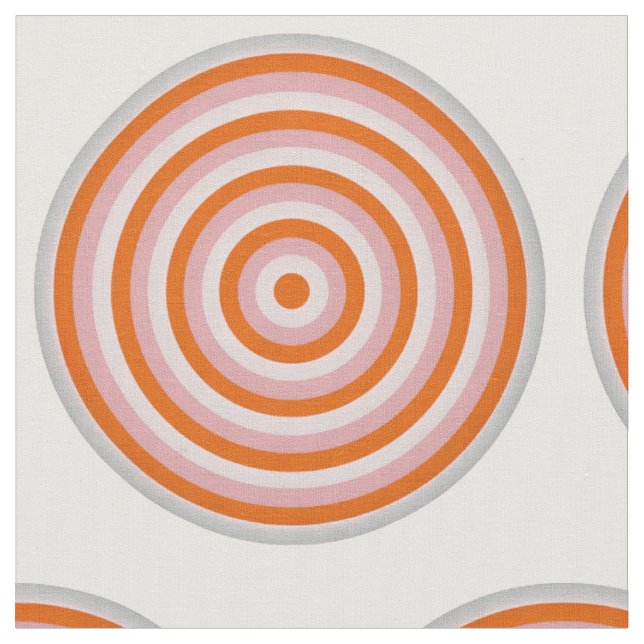 Tecido de algodão comprimido com Design circular (Detalhe)