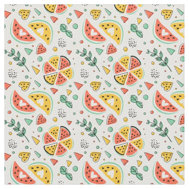 tecido de algodão de melancia (Detalhe)