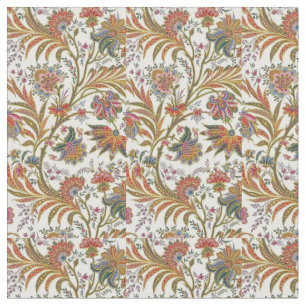 Tecido de algodão de padrão floral