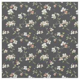 Tecido de algodão de padrão floral