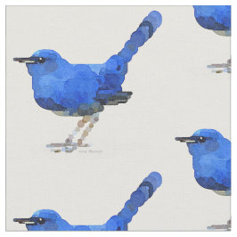 Tecido de algodão do Bluebird