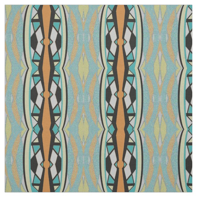 Tecido de algodão - laranja do teste padrão, (Modelo)