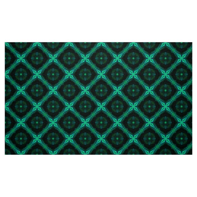 Tecido de algodão personalizado verde-lacrimogêneo (Fat Quarter)