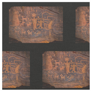 Tecido de Algodão Petroglifo Sudoeste