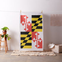 Tecido de Algodão Pima de Bandeira de Maryland (54