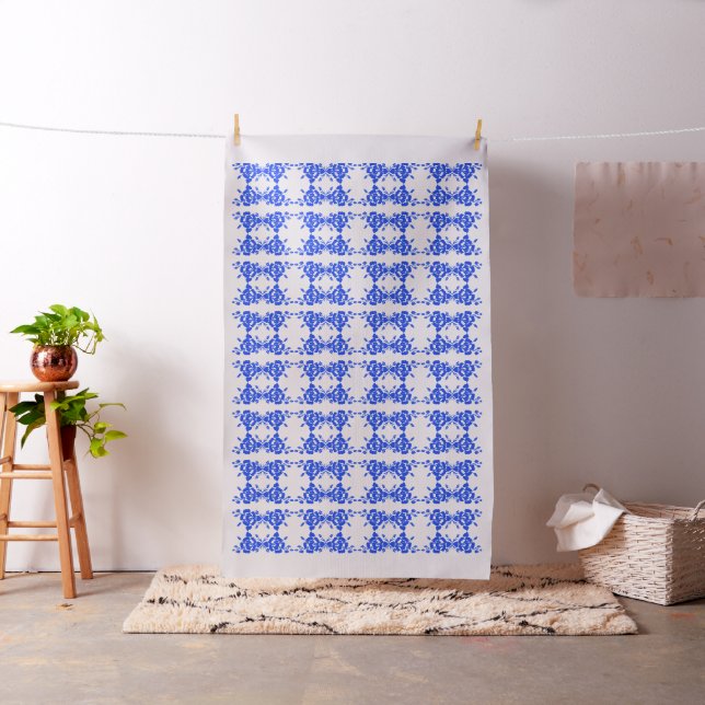 Tecido de algodão Rosa azul (In Situ)