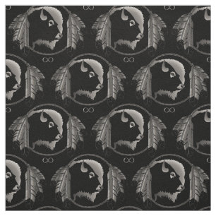 Tecido de Arte de Vida Selvagem de Tribo Tecido Na