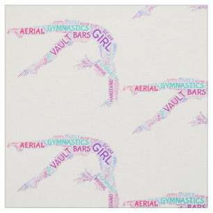 Tecido de Arte do Word para ginástica