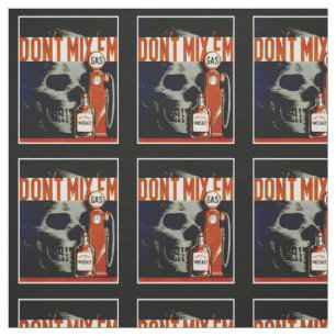 tecido de arte "Não Misture"