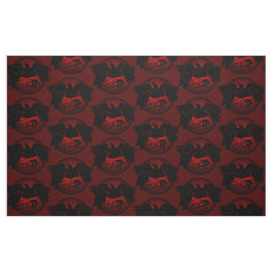 Tecido de Arte Nativa Raven Crow Tecidos Tribais