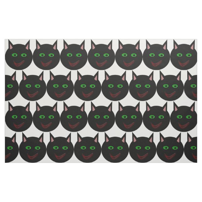Tecido de Artesanato preto Halloween (Fat Quarter)