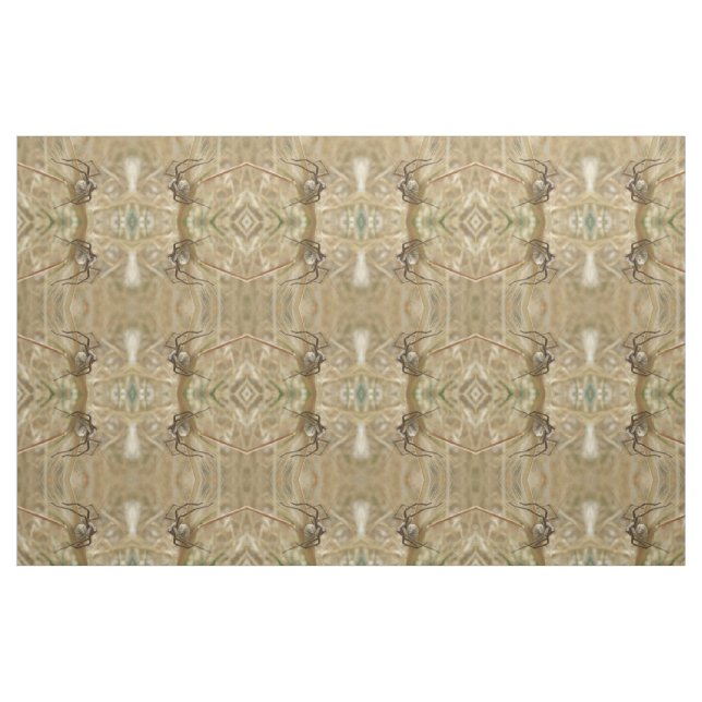 Tecido de Artesanatos de aranha e do saco de ovos (Fat Quarter)
