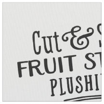 Tecido de bancada de frutas para cortar e costurar