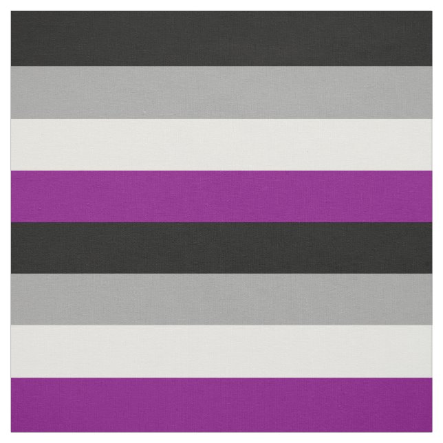 Tecido de bandeira do orgulho da assexualidade (Modelo)