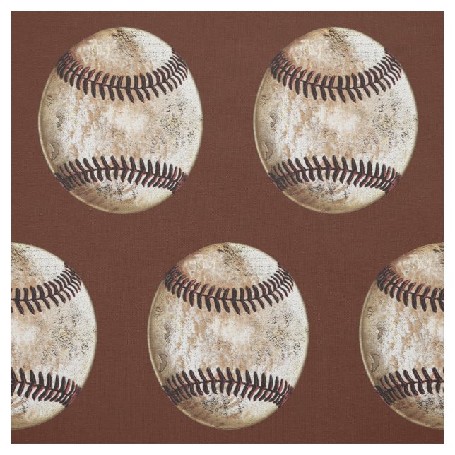 Tecido de beisebol vintage personalizável, SUAS CO (Modelo)