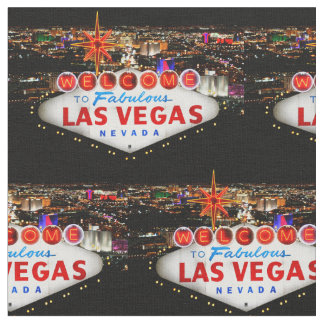 Tecido de Boas-vindas de Las Vegas