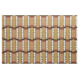 Tecido de Borda do Quadro de Música das Chaves de