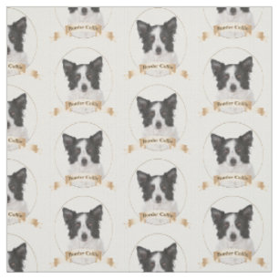 Tecido de border collie