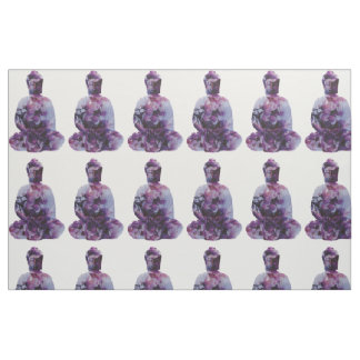 Tecido de Buddha da flor de cerejeira