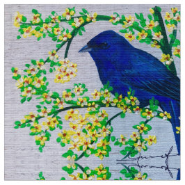 Tecido de Bunting Indigo