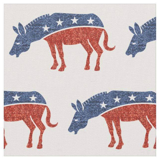 tecido de burro democrata (Detalhe)