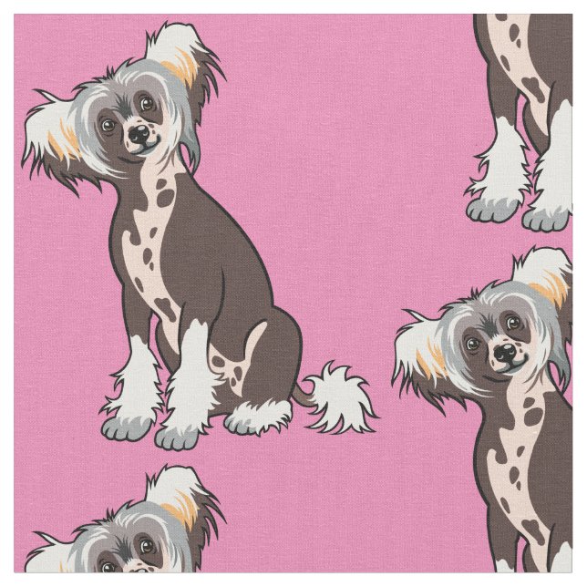 Tecido de Cães Detido Chinês (Detalhe)