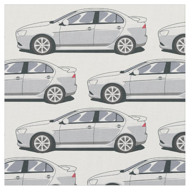 Tecido De Carro Lancer Sedan (Detalhe)