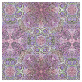 Tecido de Carro Padrão de Joias Rosa e Roxo