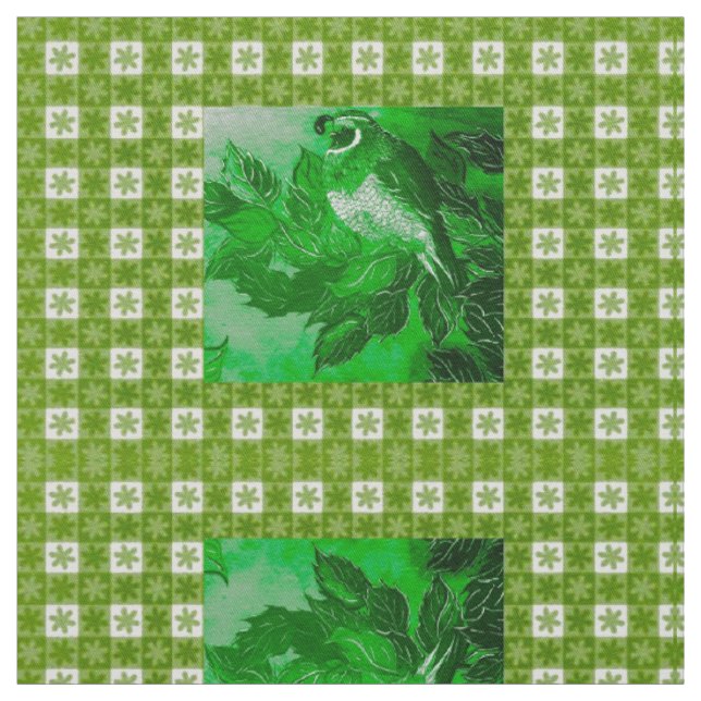 Tecido de Cauda de Verificação Verde (Modelo)