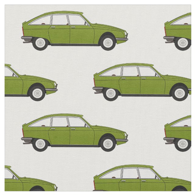 Tecido de Citroen GS (Detalhe)