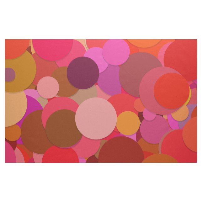 tecido de confetti ponto vermelho (Fat Quarter)