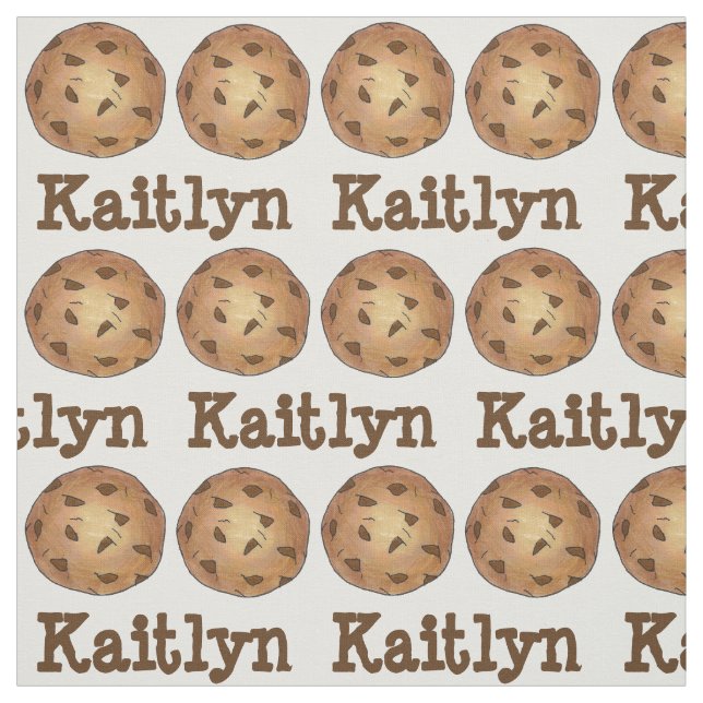 Tecido de cookies Chip Cookie personalizados (Modelo)