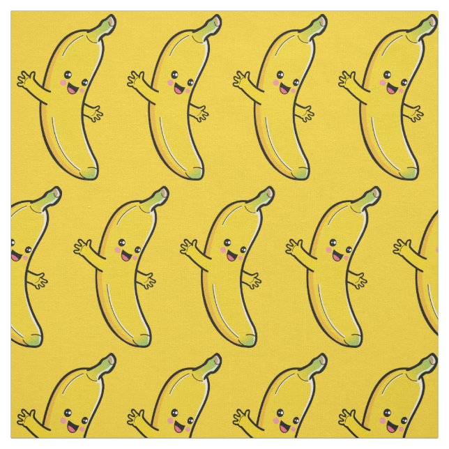 Tecido de cor personalizado de Banana (Modelo)