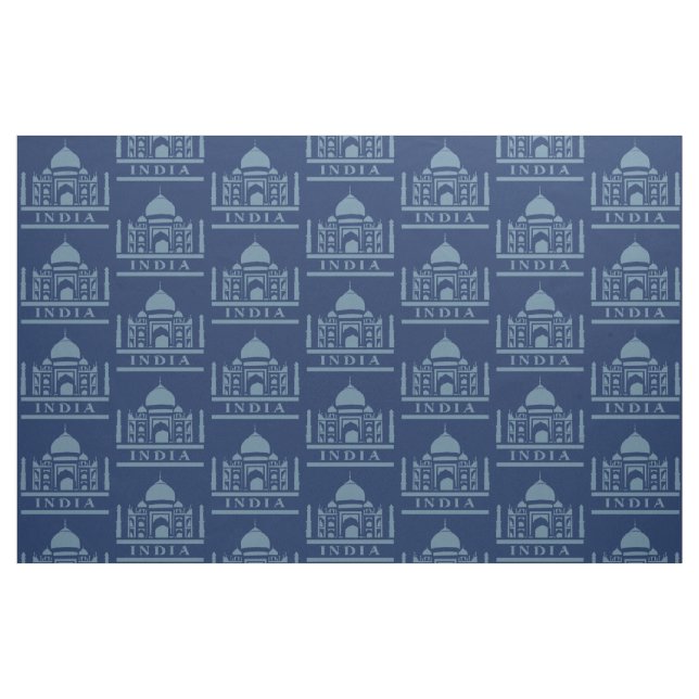 TECIDO de cor personalizado INDIA (Fat Quarter)