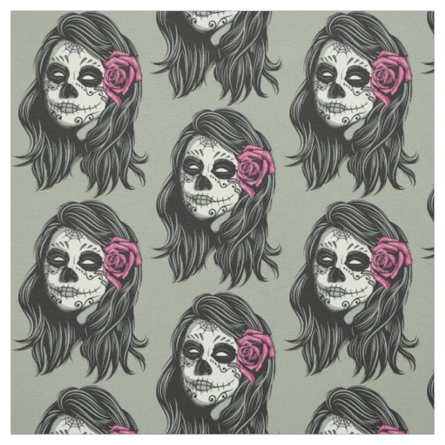 Tecido de cores personalizado da Zombie Woman (Modelo)