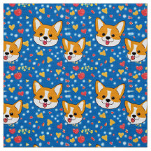 tecido de cuteness Corgi