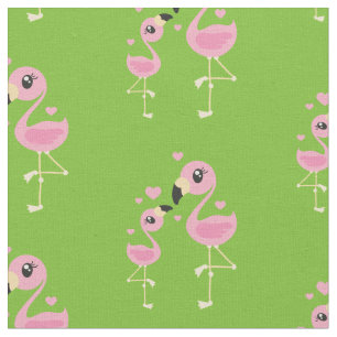 Tecido de decoração de bebês Flamingo