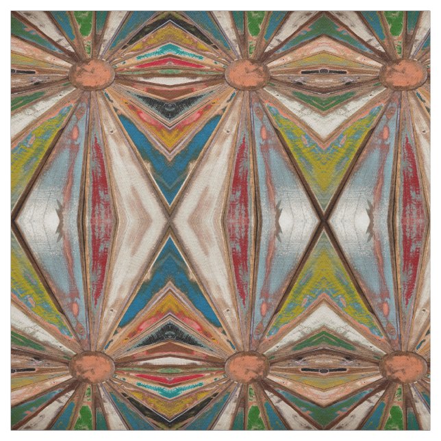 Tecido de Decorador de Gráfico de Boho Russo (Modelo)