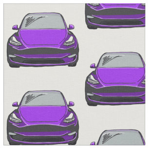 Tecido de desenho desenhado desenhado à mão do mod