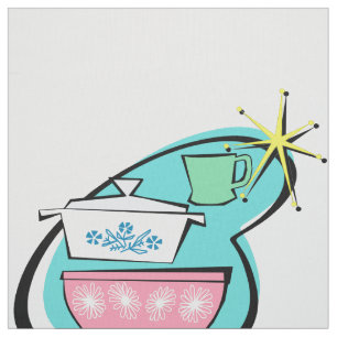 Tecido de Design de Cookware Atômica