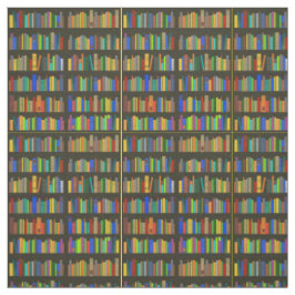 Tecido de Design de livros e prateleiras de livros
