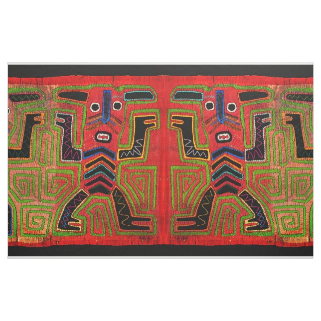 Tecido de Design Mola da Ilha de San Blas (Jarda)